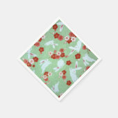 アー日本のト – サクラとウサギ紙ナプキンス スタンダードカクテルナプキン (角)