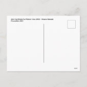 アー日本のト シーズンポストカード (裏面)