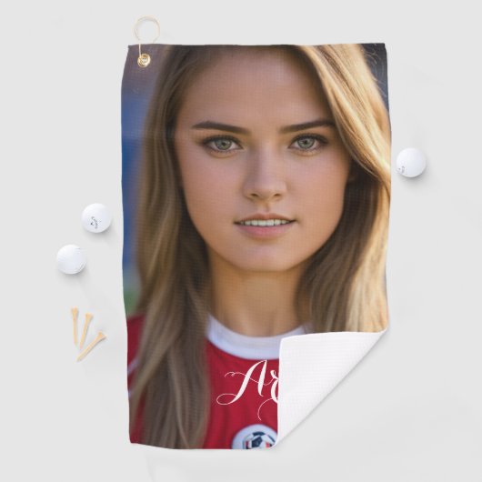 アー最高のトゴルフタオルの女の子 ゴルフタオル (インサイチュ)