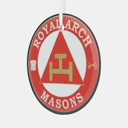 アー王室のチ ガラスオーナメント (正面左)