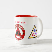 アー王室のチ ツートーンマグカップ (正面右)