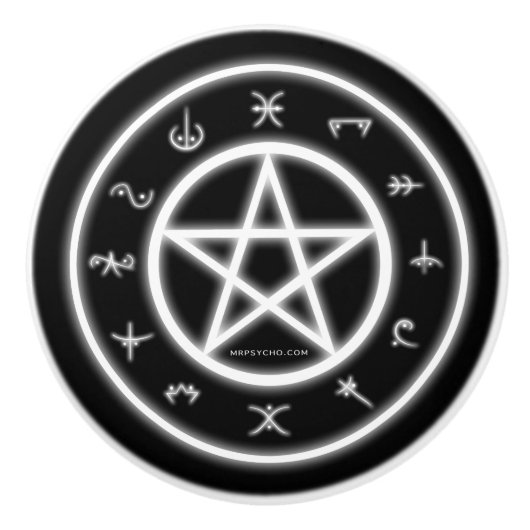 アー異教のト セラミックノブ (正面)