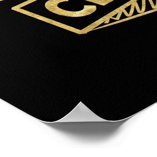 アー祈トプリントを止めずに ポスター (角)