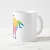 アー祝ト&カラーを愛する ジャンボコーヒーマグカップ (正面右)