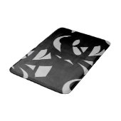 アー素晴らしトモダン・グレイ バスマット (アングル)