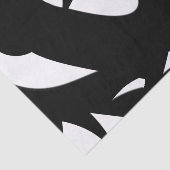 アー素晴らしトモダン・ブラックとホワイト 薄葉紙 (詳細)