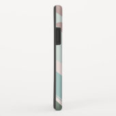 アー絵を描トパターンデザインシェード水色 Case-Mate iPhoneケース (裏面/右)