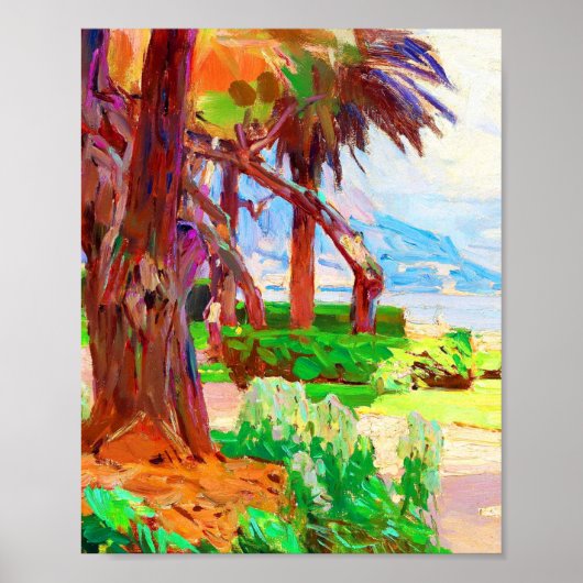 アー絵画トズバイCarl Moll ポスター (正面)