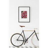 アー鮮やかトポップ・アートの・ポピー ポスター