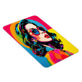 アー鮮やかト女子レトロシックウォールデコール マグネット (右側)