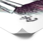 ア不機嫌ティーパーティーパステル ポスター (角)