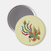 ア中国のートルースターデザイン磁石 マグネット (正面/裏面)