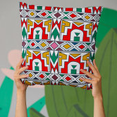 ア伝統的フカラフルリカ族先住民芸術 クッション