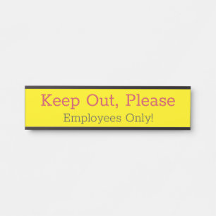 「ア保ウトしてください」サイン サインプレート