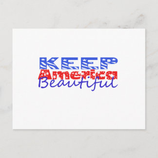 ア保メリカ美人 ポストカード