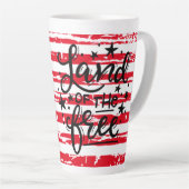 ア動揺してメリカの国旗/自由の国-ラテマグ カフェラテマグ (右アングル)