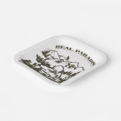 ア実在プレス狩りと魚釣り ペーパープレート (傾斜あり)