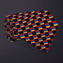 ア市松模様にメニア国旗のパターン