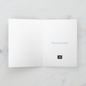 ア恋しく思メリカスタイルクラウングリーティングカードおめでとう カード (内部)