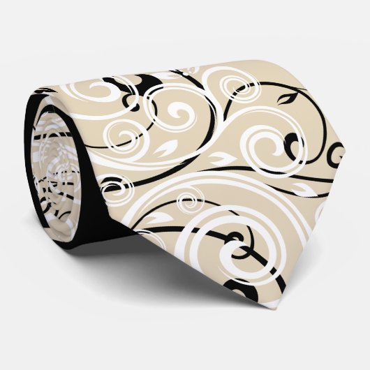 ア恋しく思メリカ金ゴールドクラウンスクロールプリントタイ ネクタイ (ロール)