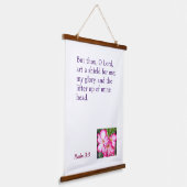 ア感動的ぶら下がったタ織り 吊り下げ型タペストリー (傾斜あり)