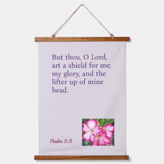 ア感動的ぶら下がったタ織り 吊り下げ型タペストリー (正面)