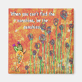 ア感動的ンドワやる気を起こさせるーズ磁石 マグネット (正面)