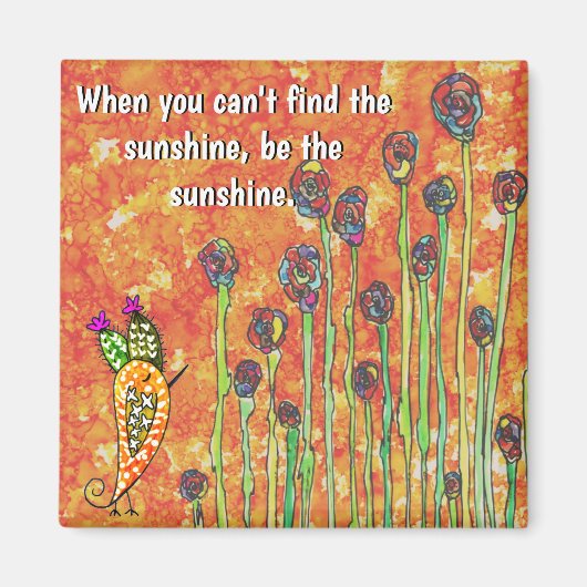 ア感動的ンドワやる気を起こさせるーズ磁石 マグネット (正面)