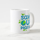 ア救ー·プラネット ジャンボコーヒーマグカップ (正面右)