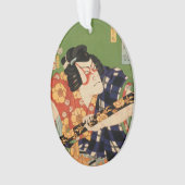 ア日本のクター(#1) (ヴィンテージ日本のプリント) オーナメント (正面)
