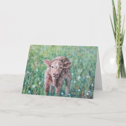 ア春ベビーカーフオリジナルアートすべての行事 カード (正面)