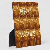 ア最高のフリカの願い:黄金の大陸 フォトプラーク (側面)