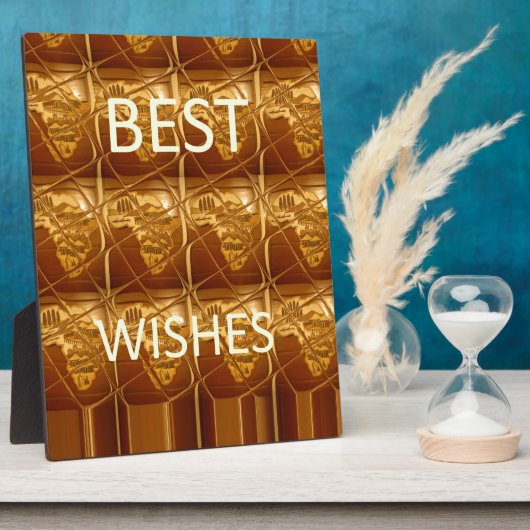 ア最高のフリカの願い:黄金の大陸 フォトプラーク (側面)