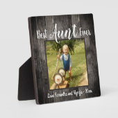 ア最高のントエバラブデスクフォト フォトプラーク (正面)