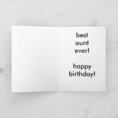 ア最高のンド・エバー カード (内部)