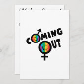 ア来ウト 招待状 (正面/裏面)