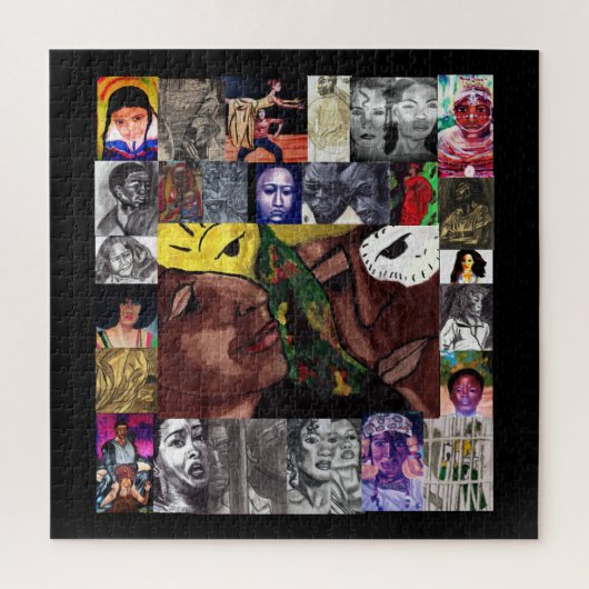 ア祝フリカ米国文化パズル ジグソーパズル (縦)