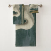 ア素晴らしウドゥボンの鳥たちから来たホワイトヘロン バスタオルセット (インサイチュ)