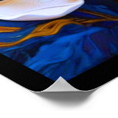 ア素晴らしバンゴッホインスパイアイラストレーション ポスター (角)