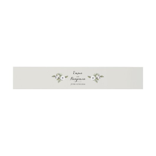 ア色彩の鮮やかネモネス – 招待ベリーバンド 招待状ベリーバンド (フラット)