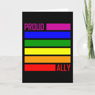 ア誇りを持ったリー旗LGBTプライド月LGBTQレインボー カード