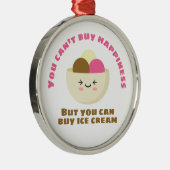 ア買イスクリーム メタルオーナメント (右)