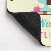 ア間抜けイスクリームまで作るプン – おいしいお菓子 マウスパッド (コーナー)