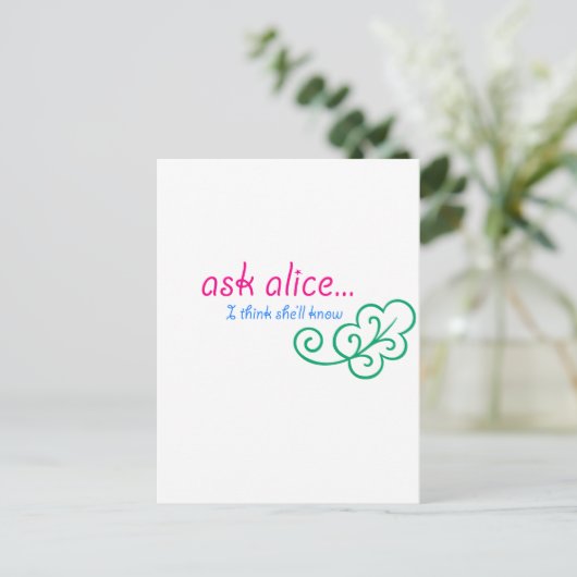 ア頼リス ポストカード (スタンド正面)