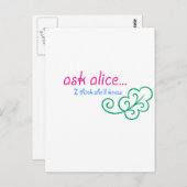 ア頼リス ポストカード (正面/裏面)