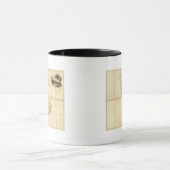 ア·アロースミスのアメリカ地図 マグカップ (中央)