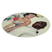 『ア・ウェント・ア・マン』 カッティングボード (角)