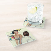 『ア・ウェント・ア・マン』 ガラスコースター (アングル)