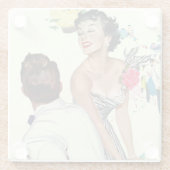 『ア・ウェント・ア・マン』 ガラスコースター (裏面)