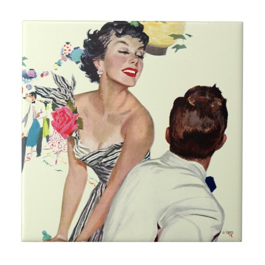 『ア・ウェント・ア・マン』 タイル (正面)